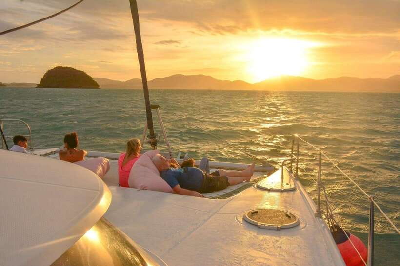 Phuket: Coral Yacht Boat Tour to Coral Island with Sunset - On the yacht: comfort matters more than speed