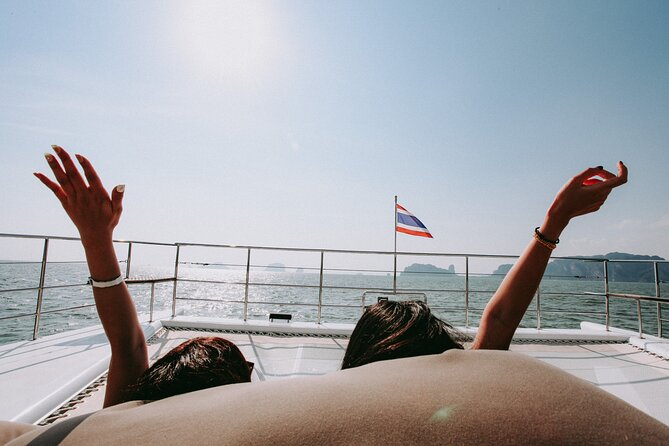 Phuket: James Bond Island and Phang Nga Bay by Premium Yacht - Dinner, drinks, and the ride toward sunset