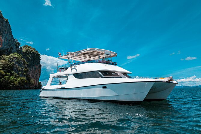 Phuket: James Bond Island & Phang Nga Bay Sunset Luxury Yacht - Naka Island, papaya salad, and afternoon tea