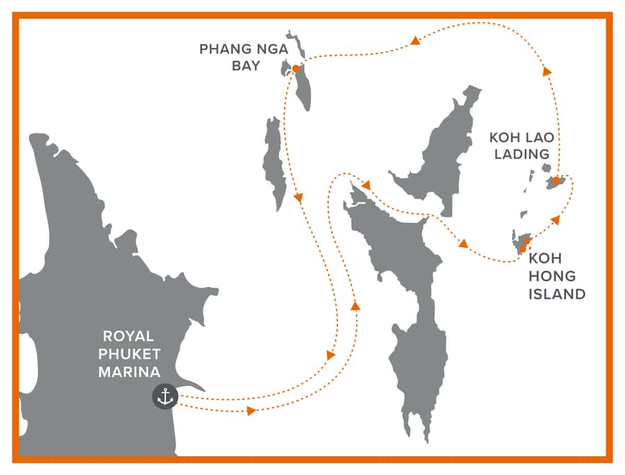 Phuket: Luxury HYPE Yacht to Phang Nga Bay and Hong Island - Phang Nga Bay at sunset