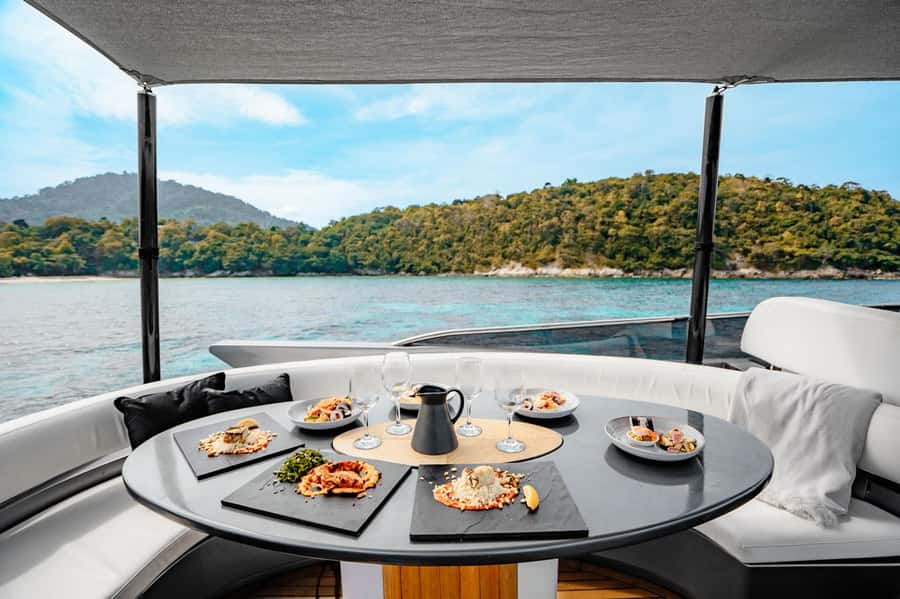 Phuket: Phi Phi Island & Maya Bay Luxury Yacht Day Tour - Setting out from Royal Phuket Marina