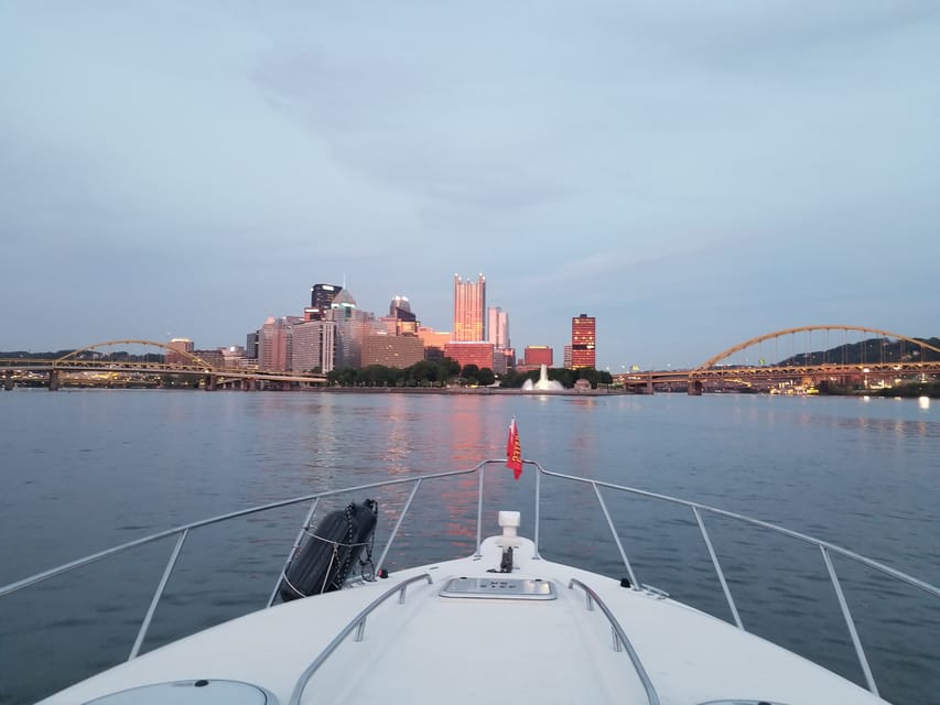 Pittsburgh: Private Yacht River Cruise with Captain and BYOB - What $389 means for value