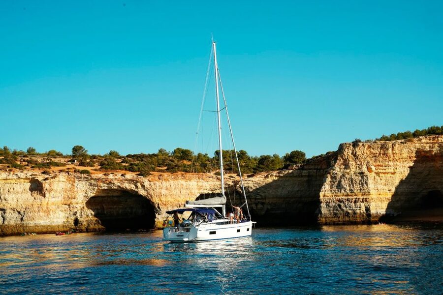 Portimao: Half-Day Sailing Yacht Cruise to the Benagil Caves - Dolphins And Other Moments At Sea
