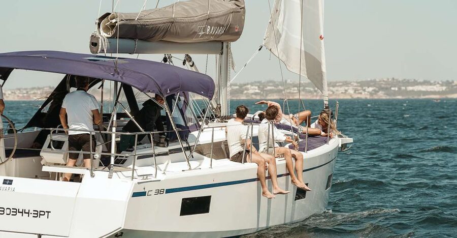 Portimao: Luxury Sail-Yacht Cruise with Sunset Option - Benagil and the honest limit of a large yacht