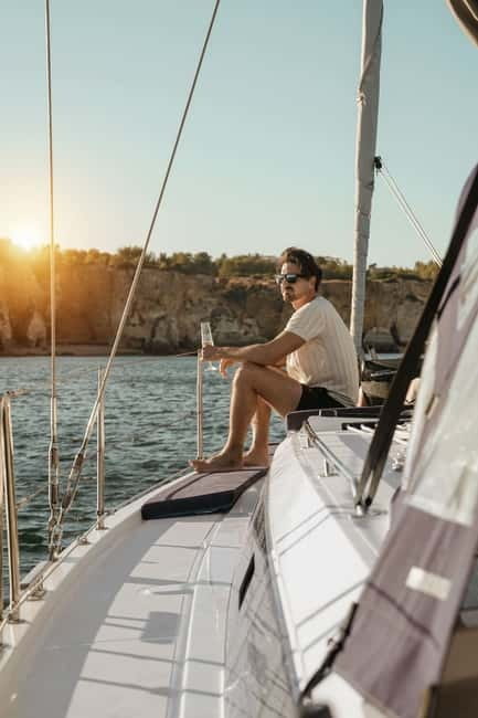 Portimao: Sunset Luxury Sail-Yacht Cruise - Key points at a glance