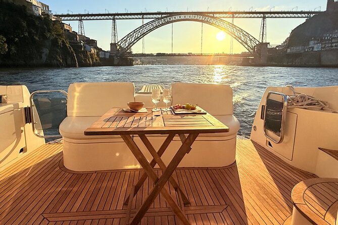 Porto: Luxury Yacht Cruise with Wine Tasting & Snacks - Key points to know before booking