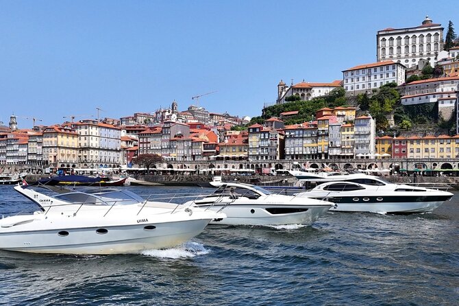 Porto: Luxury Yacht Cruise with Wine Tasting & Snacks - Wine, port, and the snack board