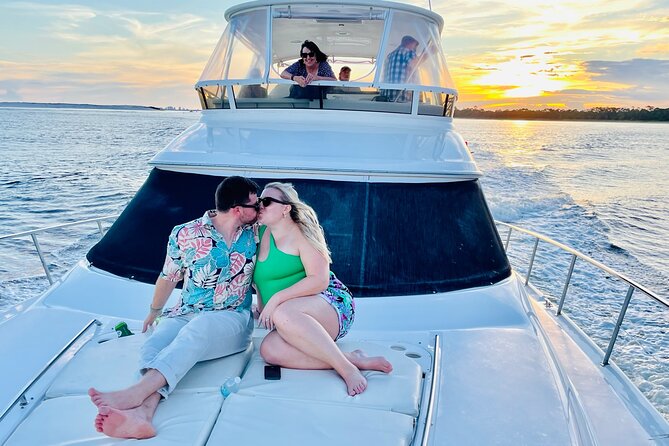Private 3 Hour Sunset Cruise On A 50' Luxury Yacht With Captain - Bringing your own drinks