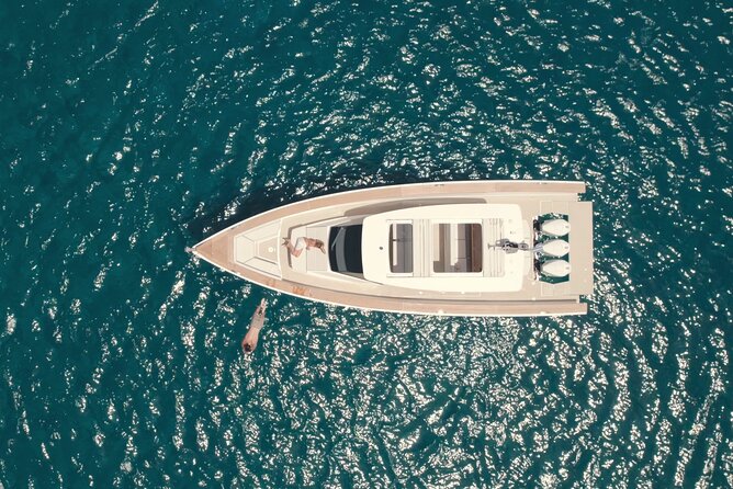 Private 5-Hour Cruise on Ultra Luxury Brand-New Yacht in Mykonos (Nevma) - A five-hour escape from Mykonos crowds