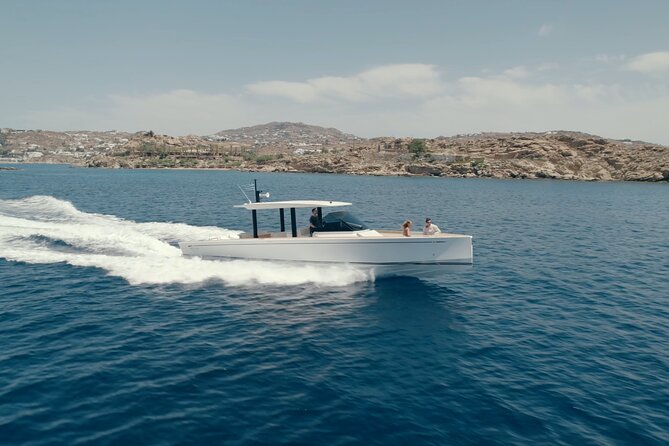 Private 5-Hour Cruise on Ultra Luxury Brand-New Yacht in Mykonos (Nevma) - Pickup helps, but boarding takes one extra step