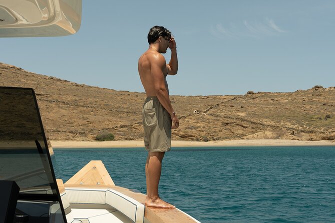 Private 5-Hour Cruise on Ultra Luxury Brand-New Yacht in Mykonos (Nevma) - Psarou: Mykonos at its most polished
