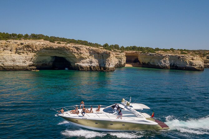Private Afternoon Yacht Cruise from Albufeira Marina - Cruising west past beaches and cliffs