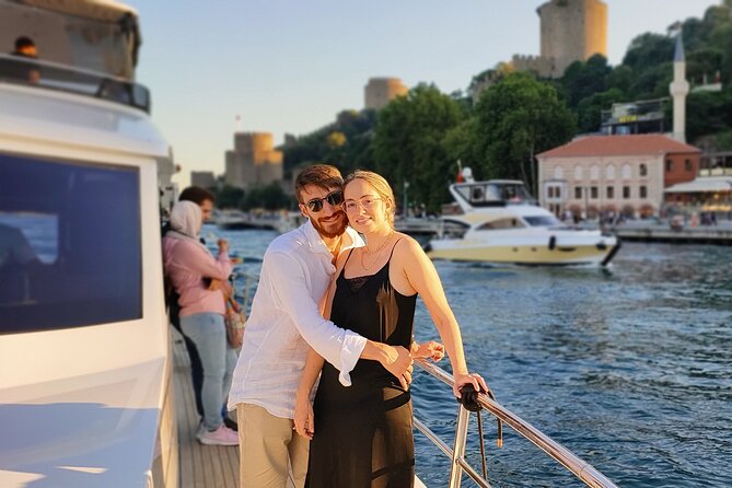 Private Bosphorus Sightseeing Cruise on Luxury Yacht - The first bridge marks Europe and Asia