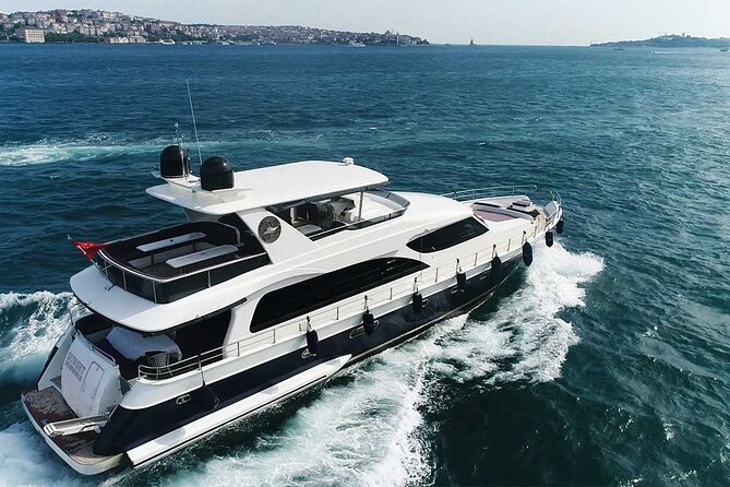 Private Bosphorus Sightseeing Cruise on Luxury Yacht - Dolmabahçe Palace brings imperial grandeur to the shore