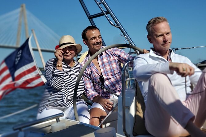 Private BYOB Afternoon Harbor Sail On 50ft Sailing Yacht Fate - The possible approach to Fort Sumter