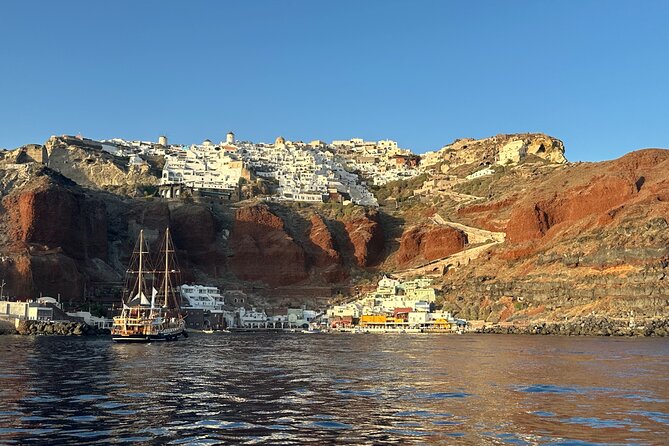 Private Caldera Cruise with Motor Yacht in Santorini - Starting with Santorini’s volcanic heart