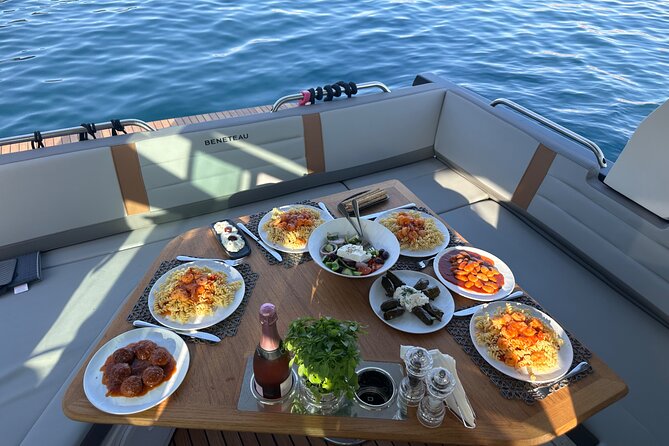 Private Caldera Cruise with Motor Yacht in Santorini - Koloumbo and the underwater volcano