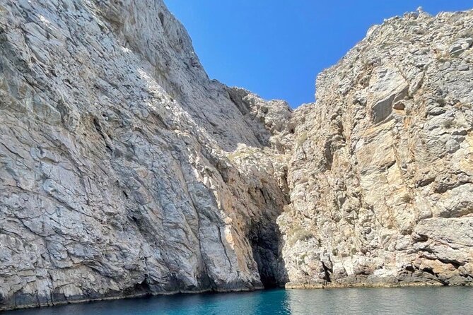 Private Caldera Cruise with Motor Yacht in Santorini - Red Beach from the yacht