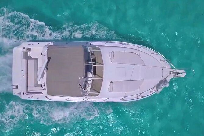 Private Cancun Yacht Tour 42ft up to 8 pax - Snorkeling equipment, swimming, and what is not promised