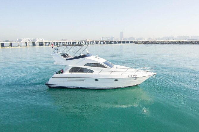 Private Charter Yacht: Dubai Marina, Atlantis And Burj al Arab - One hour around Dubai Marina and Bluewaters Island