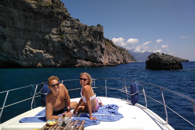 Private Cruise to Capri and Amalfi coast from Sorrento or Capri - yacht 40' - Positano from the Water