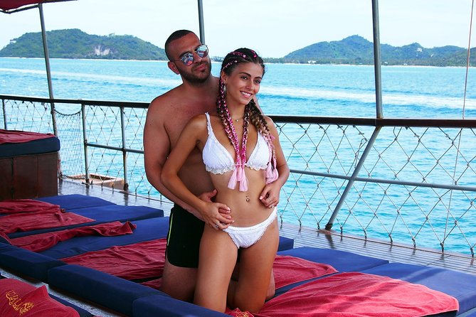 Private Full-Day Red Dragon Yacht for Snorkeling Koh Tan & Visit Pink Dolphin - Food, Crew, and Comfort on Board