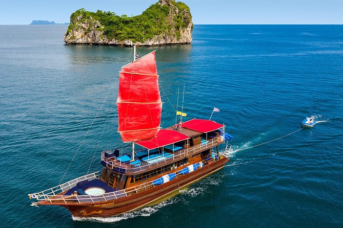 Private Full-Day Red Dragon Yacht for Snorkeling Koh Tan & Visit Pink Dolphin - Khanom and the Search for Pink Dolphins