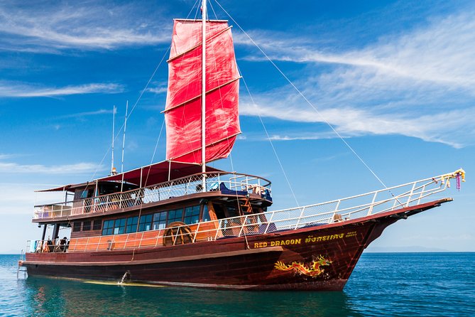 Private Full-Day Red Dragon Yacht to Angthong National Marine Park - Lunch among Ang Thong’s limestone islands