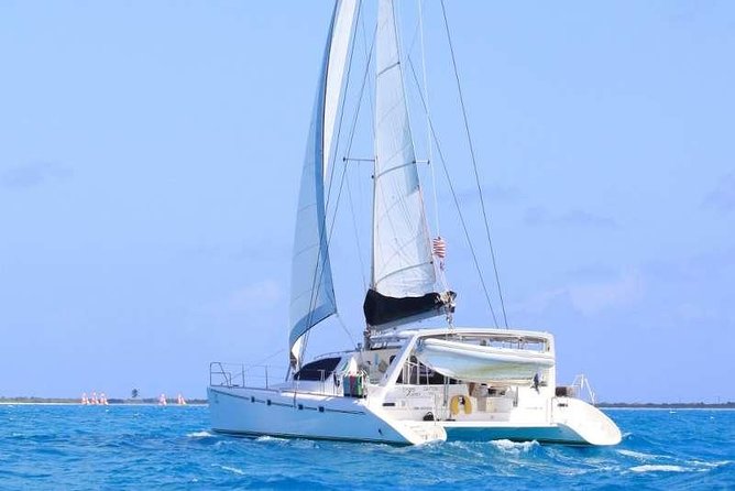 Private Luxury Catamaran Yacht. Full or Half Day Charter - Sail, Beach, Snorkel. - Snorkeling with turtles, rays, and reef fish