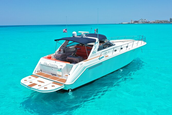 Private Luxury Yacht 55FT Rental in Cancun - What the 55-foot yacht experience feels like