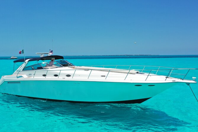 Private Luxury Yacht 55FT Rental in Cancun - Playa Norte and Punta Sur on Isla Mujeres
