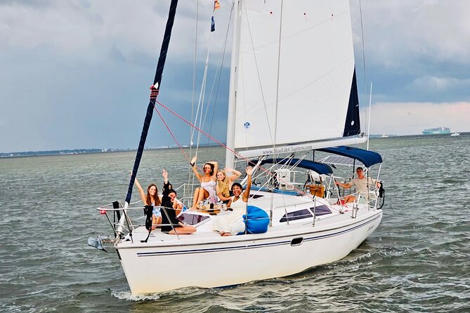 Private Luxury Yacht Charters, BYOB & Dolphins - A private way to see Charleston Harbor