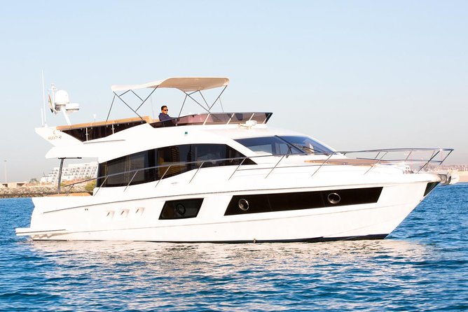 Private Luxury Yacht cruise around Atlantis and Dubai Marina - The Dubai Marina skyline from offshore