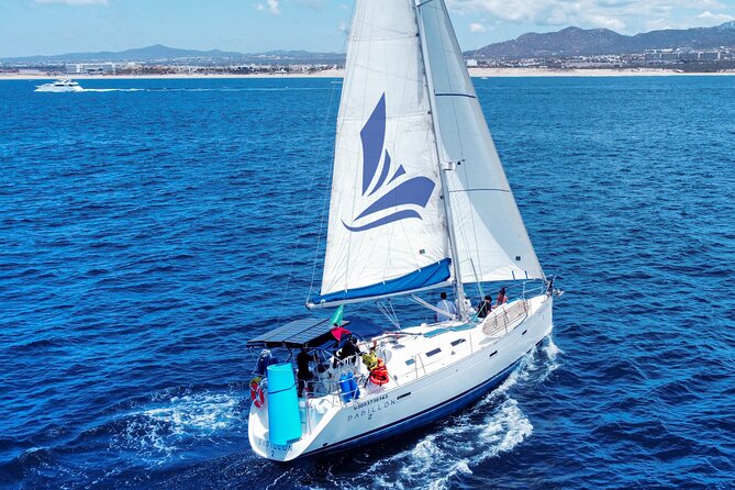 Private Sailboat tour in Cabo San Lucas with Papillon Yachts - Médano Beach, swimming, and time off the boat