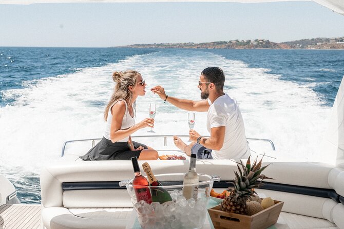 Private Yacht Charter with Skipper on The French Riviera - Fossette Beach, Mala Beach, and the swimming stops