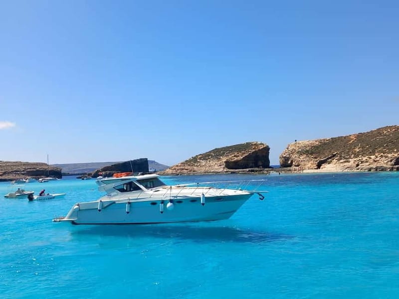 Private Yacht Charters around Comino & Blue Lagoon - Boarding at Cirkewwa or Mgarr Harbour