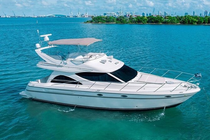 Private Yacht Cruise in Miami Beach - Three, four, or six hours on Biscayne Bay