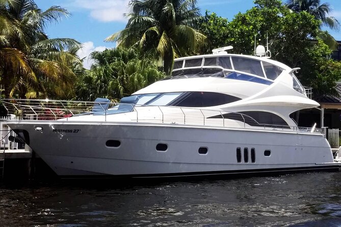 Private Yacht Cruise through Fort Lauderdale - Key points to know before booking