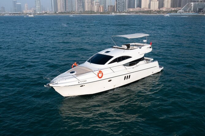 Private Yacht Cruising Rental from Dubai Marina - Leaving Dubai Harbour for the Gulf