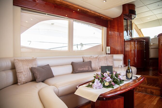 Private Yacht Dubai: Rent 61 ft Luxury Yacht up to 30 people - Swimming, Snacks, and Time on Board