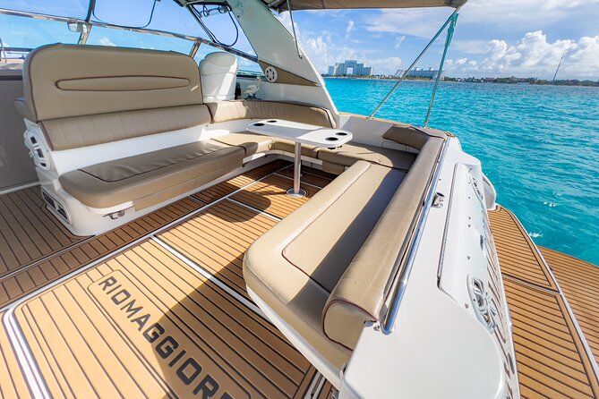 Private Yacht Rental Cancun Up to 15 passengers Isla Mujeres - Crew care, safety, and family comfort