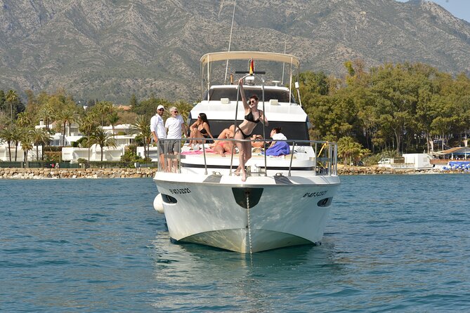 Private Yacht Sailing along the Marbella Coast - A Yacht for Up to 12 People