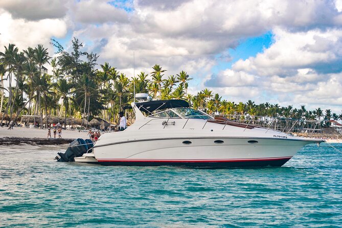 Private Yacht Tour in Punta Cana with Snorkeling and Open Bar - Jellyfish Beach and the yacht departure