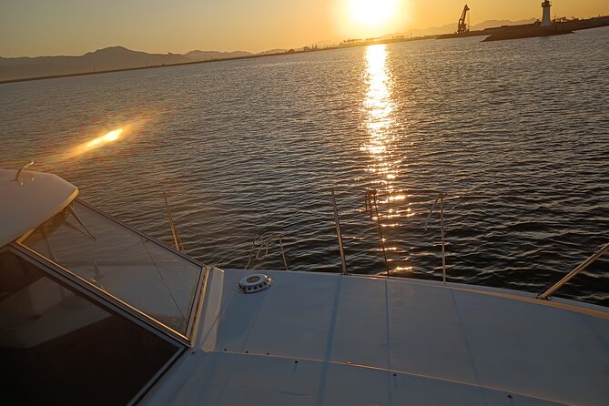 Private Yacht Tour in the Gulf of Cagliari with Aperitif - Calamosca Beach and the Sant’Elia shoreline