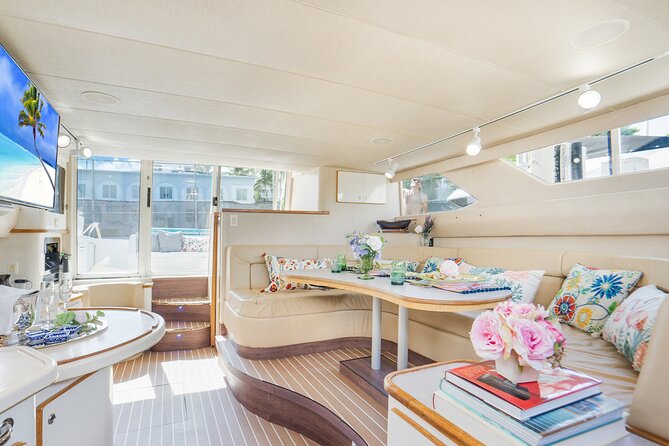 Private Yacht Tour Miami - Celebrity homes, islands, and quieter water