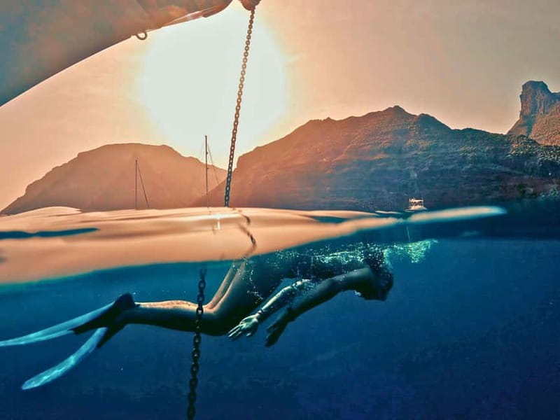 Private Yacht Tour with Gourmet Barbecue and Sunset at Papagayo Beaches - A Canarian barbecue served onboard