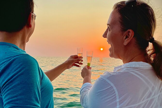 Puerto Vallarta: Luxury Yacht Sunset Cruise with Premium Open Bar - The Bay of Banderas at sunset