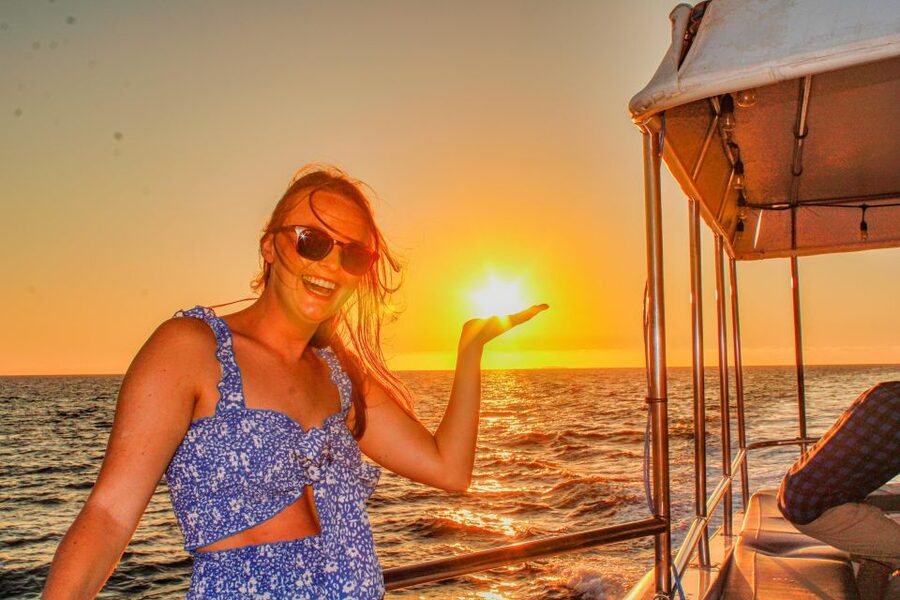 Puerto Vallarta: Mega Yacht Whale Watching Sunset Cruise - Cruising through Bahía de Banderas