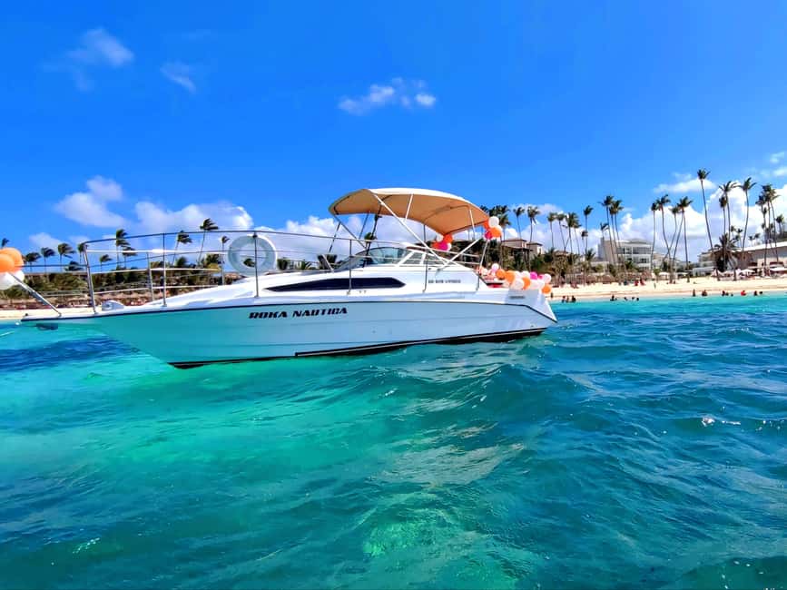Punta Cana : Private yacht Snorkeling, Lagoon and Wild Beach - Starting at Jellyfish Beach in Bávaro