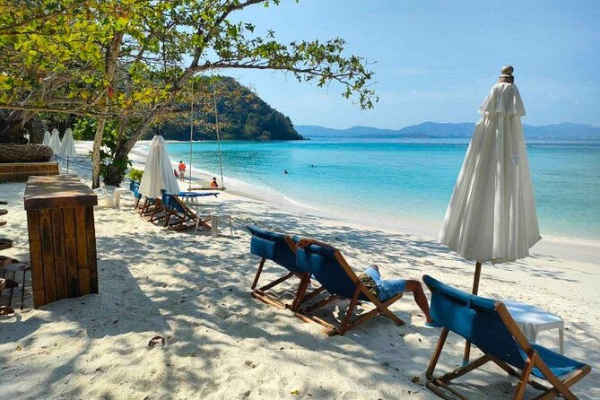 Racha and Coral Islands with Sunset at Promthep Cape by Catamaran Yacht - Racha Yai: reef snorkeling and a long-tail transfer